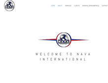 Tablet Screenshot of navainternational.com